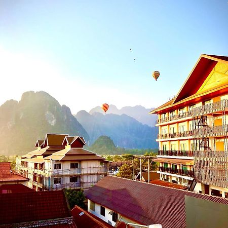 Vang Vieng Ruby Backpackers Hostel Extérieur photo