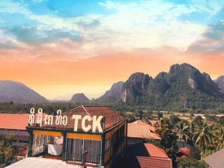 Vang Vieng Ruby Backpackers Hostel Extérieur photo