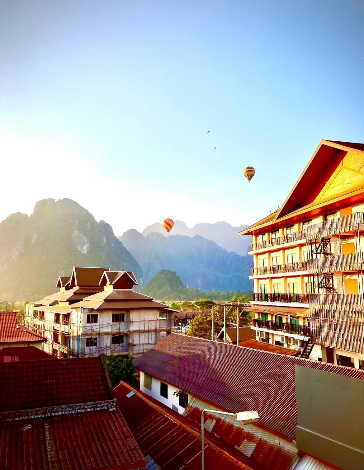 Vang Vieng Ruby Backpackers Hostel Extérieur photo